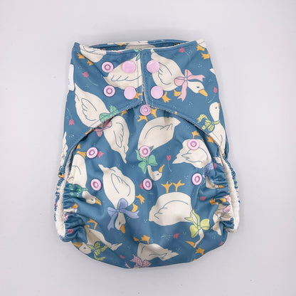 Bamboo One-Size All-in-One Diaper