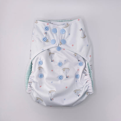 Bamboo One-Size All-in-One Diaper