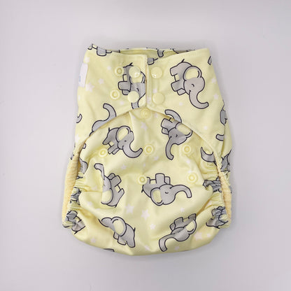 Bamboo One-Size All-in-One Diaper
