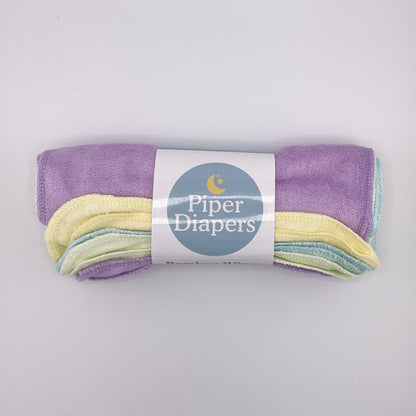 Bamboo Cloth Wipes - 10 Pack