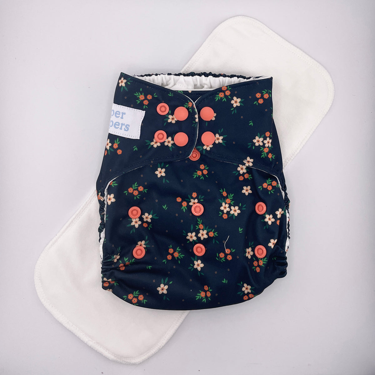 Organic Cotton Pocket Diaper with Insert - One-Size