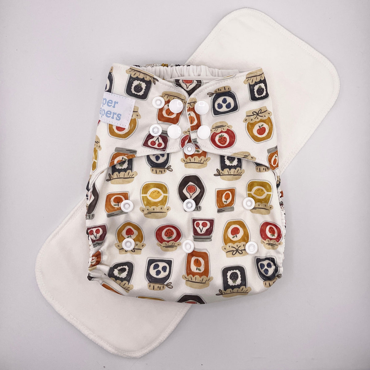 Organic Cotton Pocket Diaper with Insert - One-Size