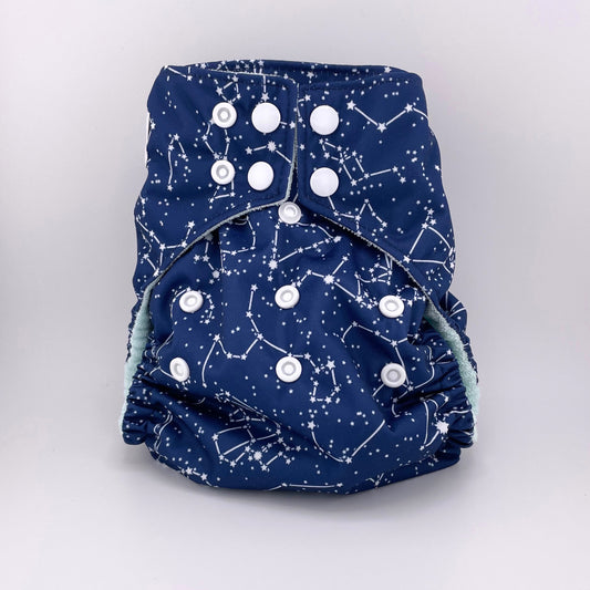 Bamboo One-Size All-in-One Diaper