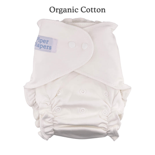 Overnight Organic Cotton Fitted Diaper