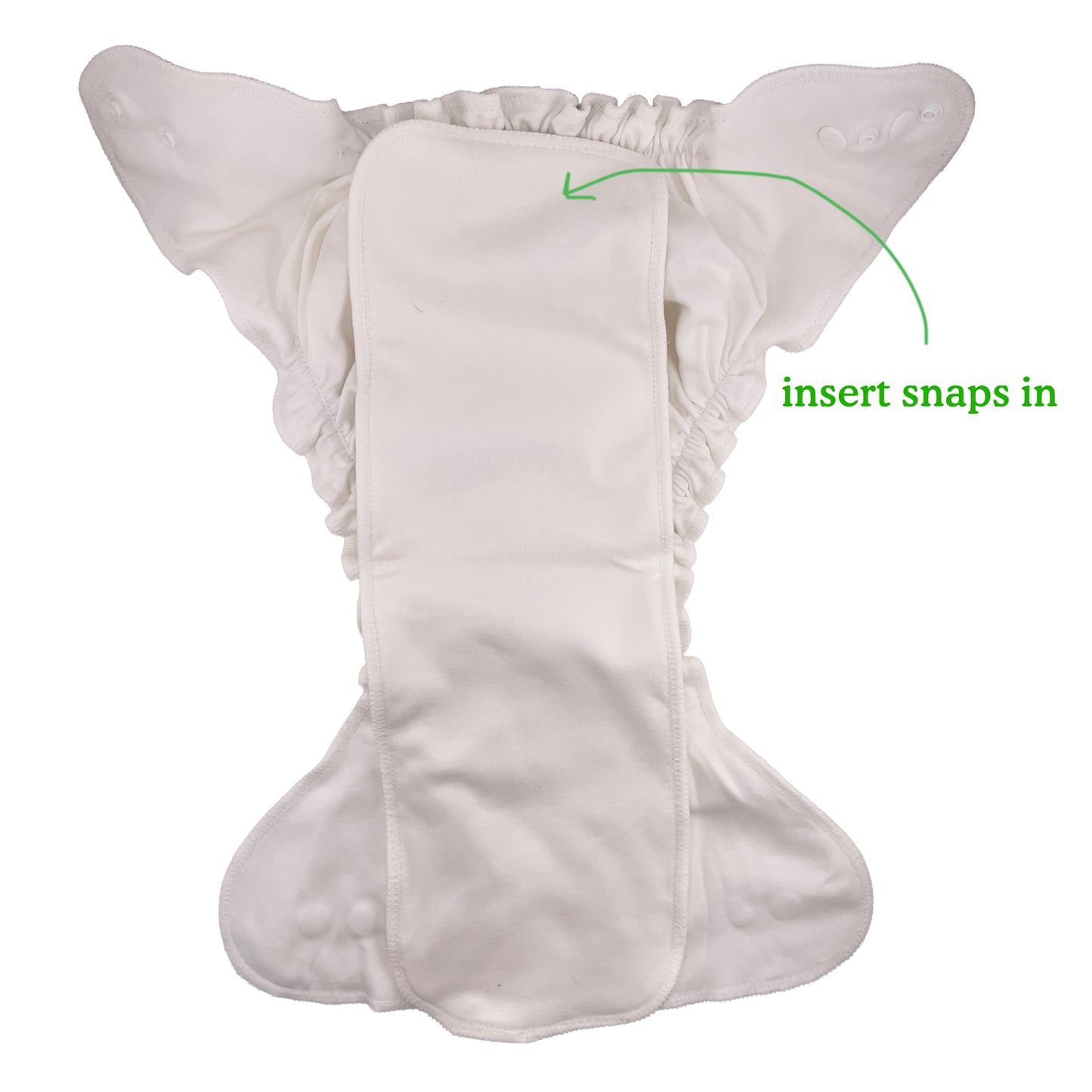 Overnight Organic Cotton Fitted Diaper