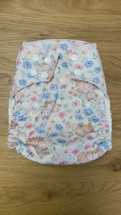 Organic Cotton One-Size All-in-One Diaper