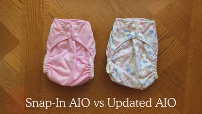 Bamboo One-Size All-in-One Diaper